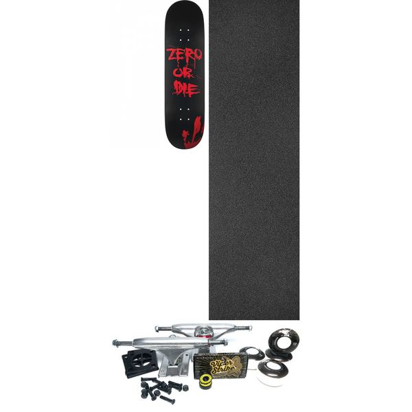 Zero Skateboards New Blood / Or Die Skateboard Deck - 8.5" x 32" - Complete Skateboard Bundle